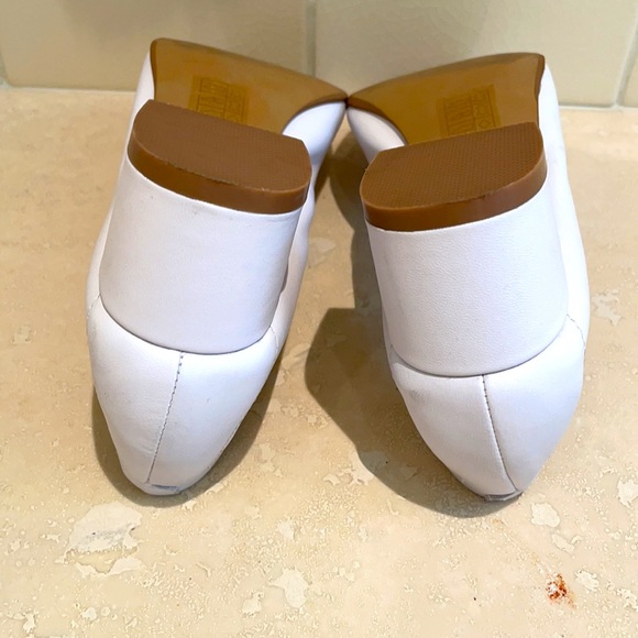 Jeffrey Campbell White Bitsie Low Heel - Picture 6 of 7